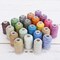 Threadart Multicolor 100% Cotton Thread | Variegated Colors for Quilting, Sewing, and Embroidery | 40/3wt - 600M (660 Yards) Cones | Long Staple Low Lint | 22 Colors